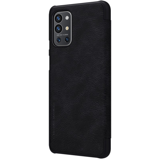 Кожаный чехол-книжка Nillkin Qin Leather для OnePlus 9R Черный