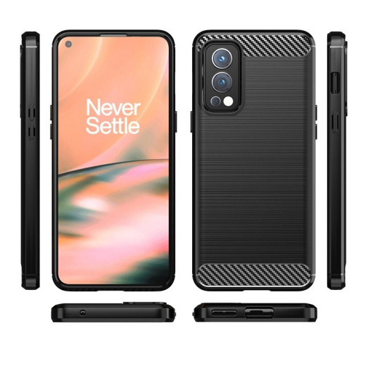 Защитный чехол Carbon для OnePlus Nord 2 5G Черный