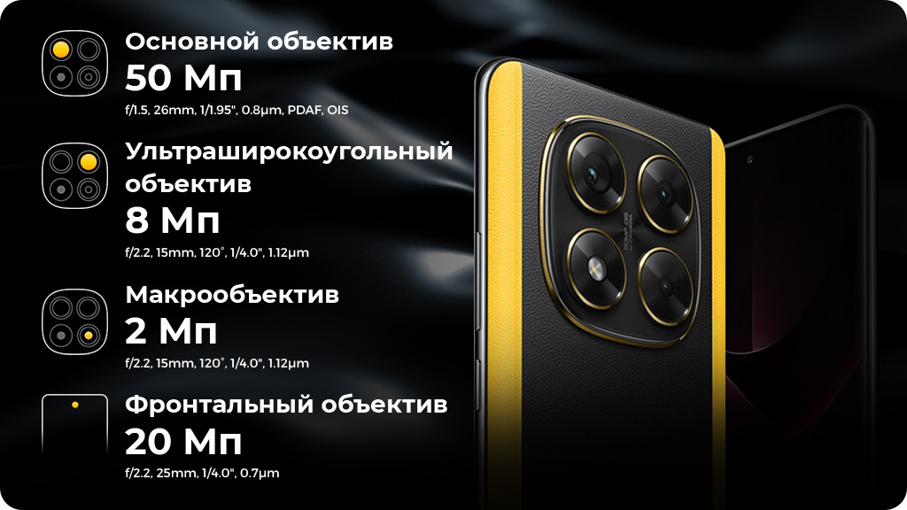 Xiaomi Poco X7 8/256Gb Global Черный